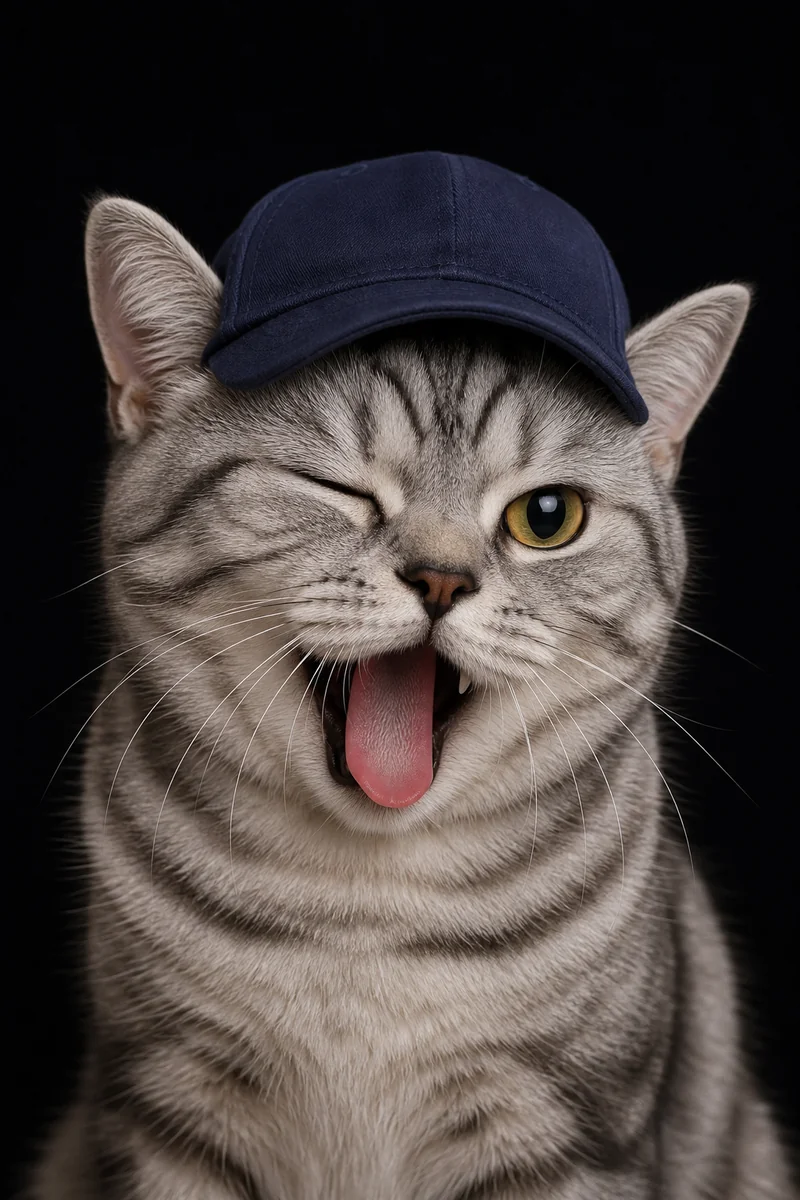 Twinning AI pet portrait style sample