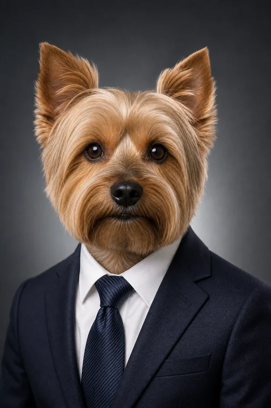 Pet CEO AI pet portrait style sample