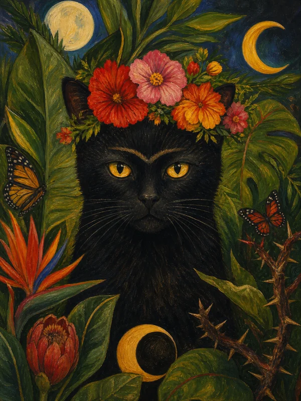 Frida Pawlo AI pet portrait style sample
